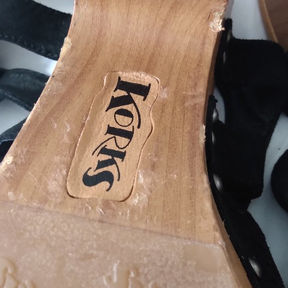 KORKS SUEDE WOMEN PLATFORM SIZE 11M - Picture 5 of 14